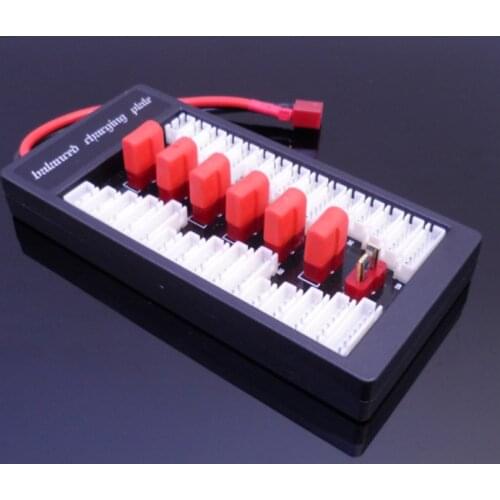 Paraboard Deans T-Plug XT60 Parallel Multi Charge Balance Board JST-XH LiPo LiFe NiMH For iMAX B6 B6AC B8 Charger RC