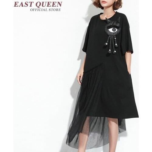 Harajuku dress 2018 summer black dress harajuku NN0537 C