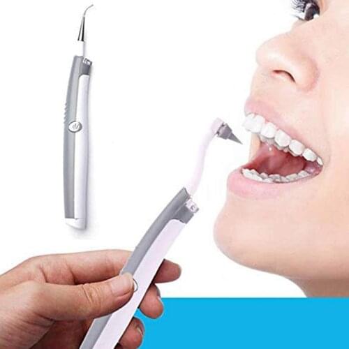 Portable Tooth Cleaner Electric Sonic Scaler Remove Dental Stains Eraser Plaque Tartar Oral Whitening Cleaning Teeth Flusher