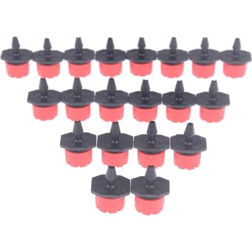 Adjustable Micro Drip Irrigation System Watering Sprinklers Garden Supplies Suitable for 4mm/7mm(Inner/ Outer diameter) tube