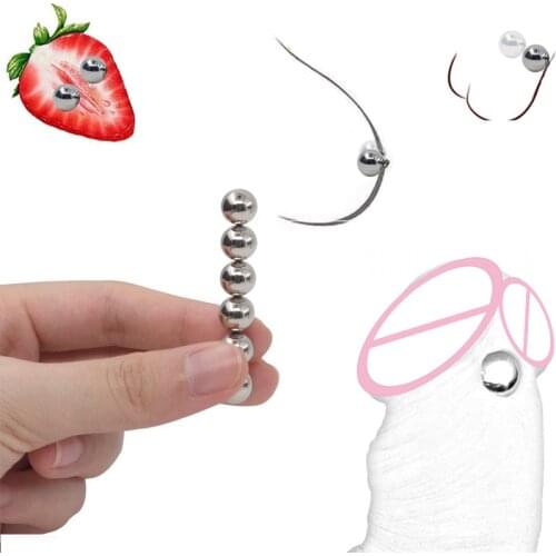 Sex Shop Metal Strong Magnetic Beads Cock Ring Clitoral Breast Clips Sex Toys Nipple Clamp Scrotum Sex Toys For Female Male 18
