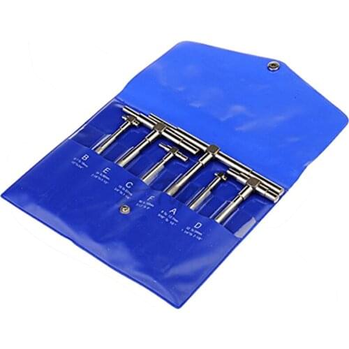 8-150mm Inner Diameter Gauge Telescopic Caliber Internal Gauge Instrument Round Head Inner Diameter Telescopic Gauge