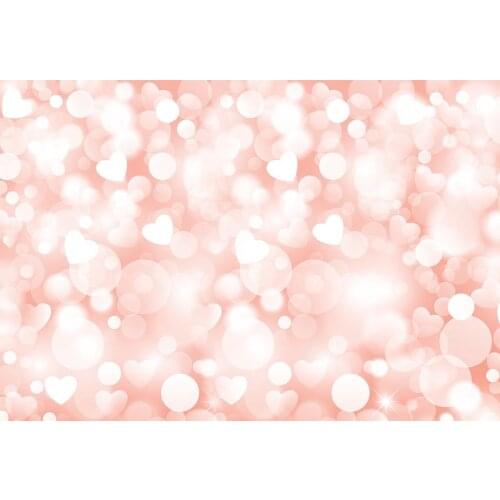 Bokeh pink light background Valentines backdrops vinyl wedding photo backdrops for photo Studio accessories photophone LV-1602