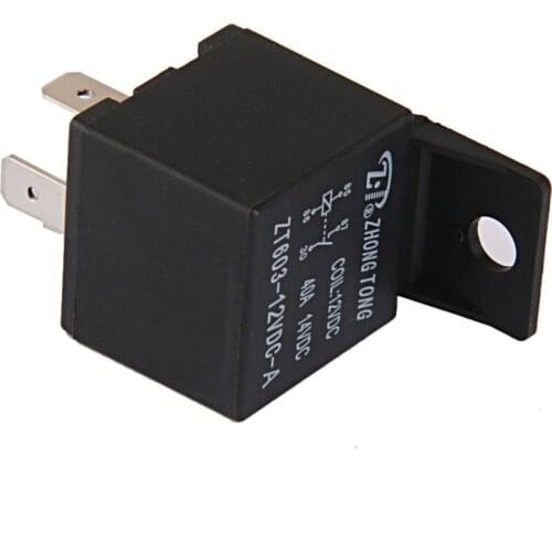 12V 40A Auto Car Automotive Truck Relay & Socket 40 Amp 4 Pin 4 Wire