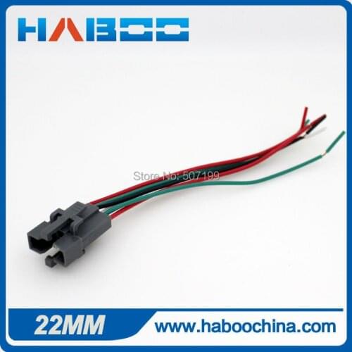 20PCS PACKING wire connector for dia.22mm push button switch 1NO+1NC ,Only 4pins