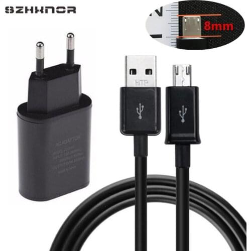 8mm Extra Long micro usb charg 5V 2A charger adapter for BLACKVIEW BV6000 BV5000 BV4000 R7 A8 Max A5 Omega Pro V6S Microusb cord