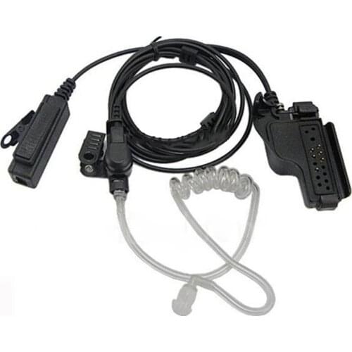 Air tube Long big PTT headphone for HT1000 MTX838 XTS1500 XTS2500 XTS3000 GP9000 XTS5000R MT2000 etc walkie talkie