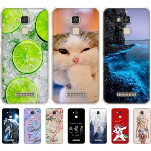 For ASUS Zenfone 3 MAX ZC520TL Case bumper 5.2" silicone phone shell cover on FOR Zenfone 3 MAX Soft TPU Funda Protective