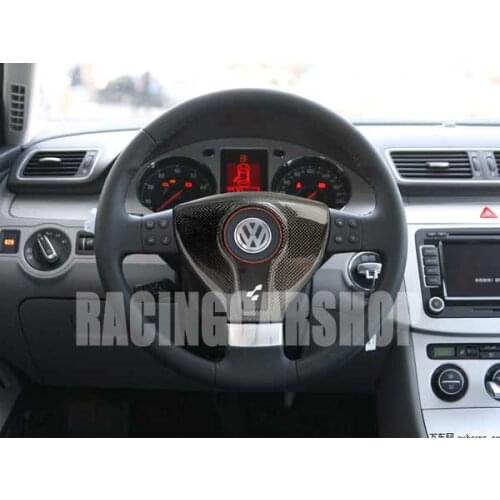 Real carbon steering wheel cover for VW Jetta 5 Passat B6 V066Y