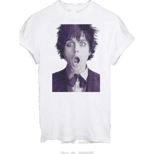 Billie Joe Armstrong Billy Punk Rock Green Day Band Men Women Unisex T-shirt New Summer Men Hot Sale Fashion Tees