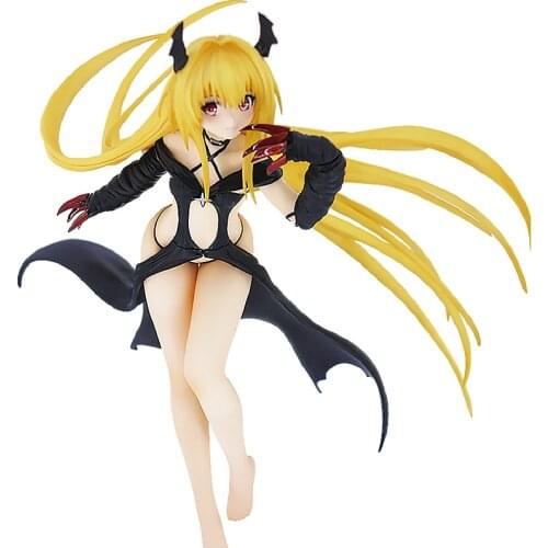 Judai 19cm Original Sega PM To LOVE Golden Darkness Yami Trance of Darkness Ver PVC Sexy Figure Model Doll Toys Gift