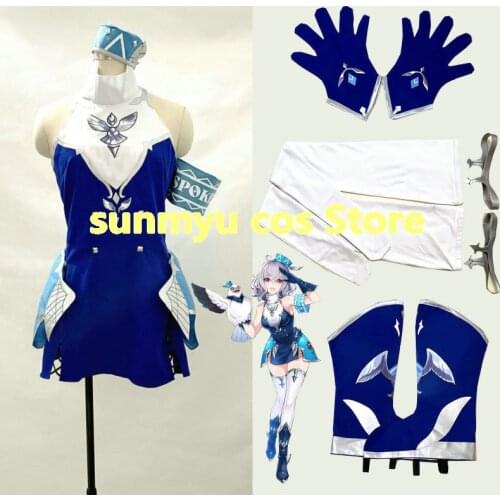Idola Phantasy Star Saga Popona Cosplay Costume Custom Size Halloween