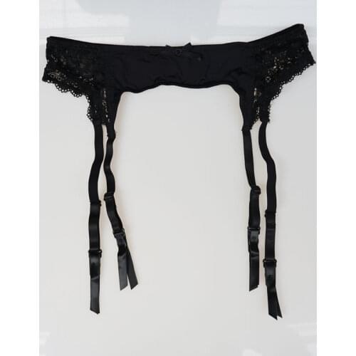 Lace Garters Women/Female/Lady Sexy Garter Belts for stockings New Bow Decoration Suspender Belt Sexy Lingerie Underwears GA1122