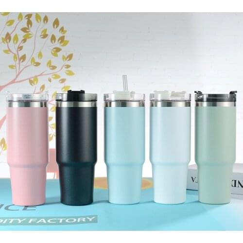 Stainless Steel Coffee Mug Thermos Travel Water Cup Tumbler Cups Vacuum Beer Bottle Thermocup Garrafa Caneca Termica Inox Termo