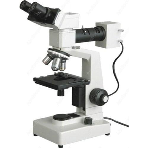 Metallurgical Metallographic Microscope--AmScope Supplies 40X-640X Upright Binocular Metallurgical Metallographic Microscope