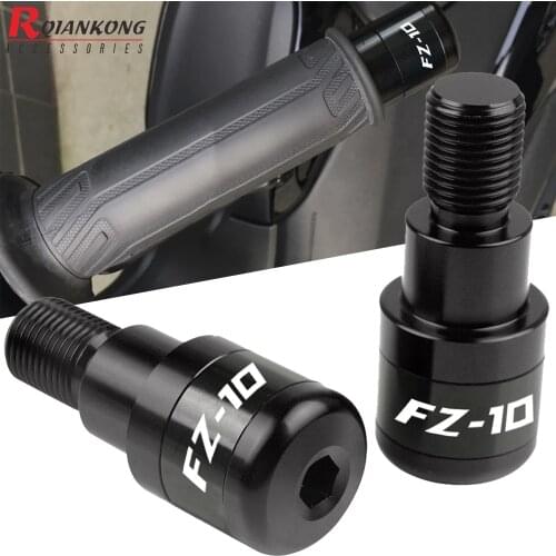 Motorcycle Part Handlebar Grips Slider Cap Plug CNC Aluminum Handle Bar End For Yamaha FZ10 FZ-10 fz 10 2016 2017 2018 2019 2020