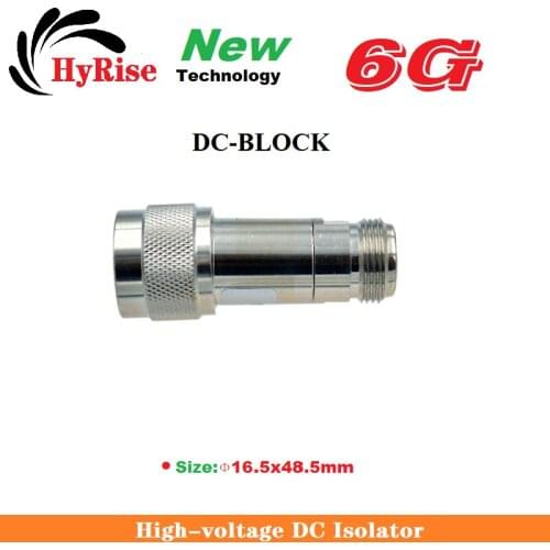 N-type DC Isolator N-type High-voltage DC Isolator DC-BLOCK Frequency DC-6G