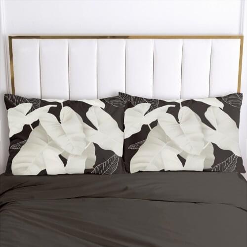 2PCS 3D Pillow Cases 50x70 65x65 Nordic Decoration Throw Pillow Cover Bedding PillowCase Customize any size design