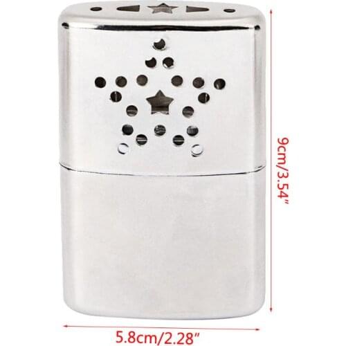 Outdoor Fishing Hands Warmers Portable Reusable Hand Warmer Pocket Handy 87HF