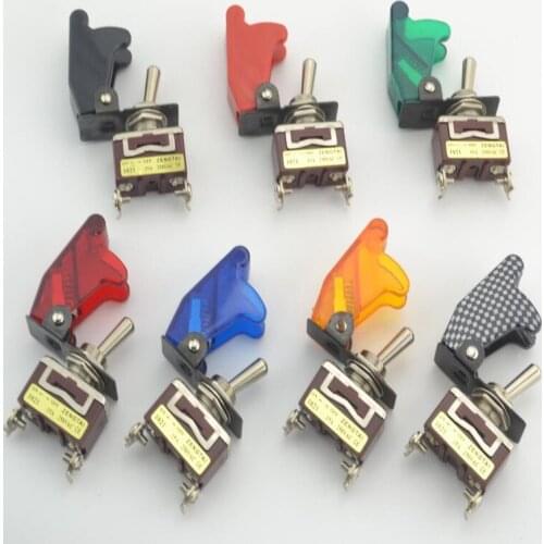12mm ON OFF Toggle Switch with protection cover