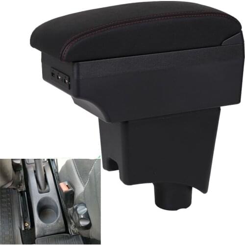 For Renault Sandero Armrest Box Sandero1-2 Universal Car Central Armrest Storage Box modification accessories