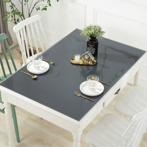 1.3mm Tasteless PVC Tablecloth Waterproof Table Cover Mat Rectangule Table Cloths Kitchen Pattern Oil Cloth Glass Soft Cloth