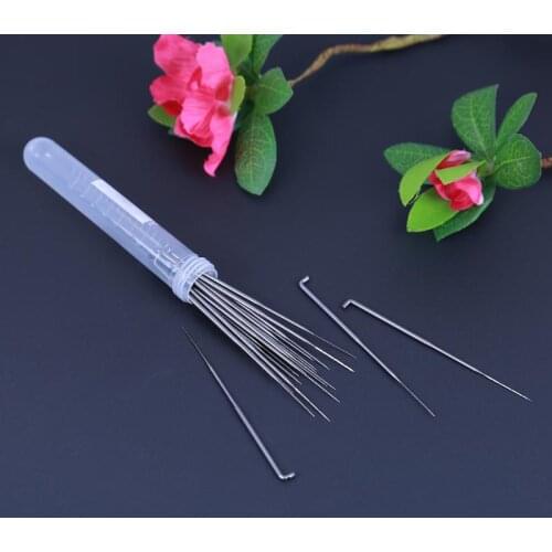 18pcs /set knitting Needle for Felting Tools Metal Iron Fine Set Craft Felting Needle Home Hand DIY Tools Sewing Accessories