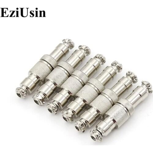 Gx20 2/3/4/5/6/7/8/9/10/12 Docking Connect Aviation Interface Plug Socket Butt-Joint Connector Even Joint