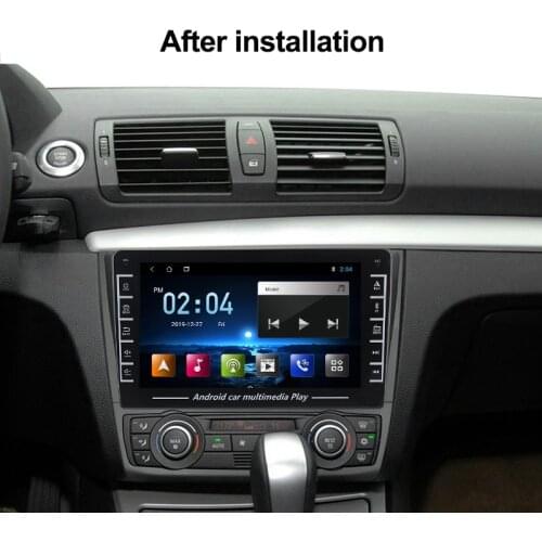 Car radio gps multimedia IPS screen For BMW 1-Series 1 Series E88 E82 E81 E87 116i 118i 120i 130i 2004-2012 audio stereo 2 din