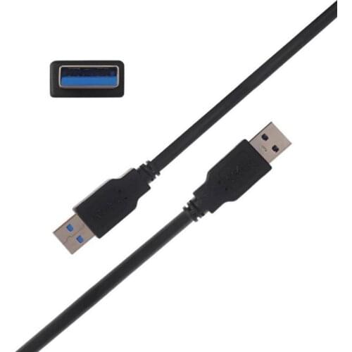 Car Panel USB 2.0 Extension Cable Male To Female Single Port 1m/3.3ft