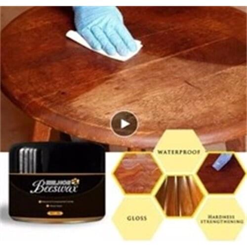 Beeswax Wood Care Wood Polishing Beeswax Furniture Care Cleaning Refreshing Household Solid Tables Polisher Waterproof Resistant
