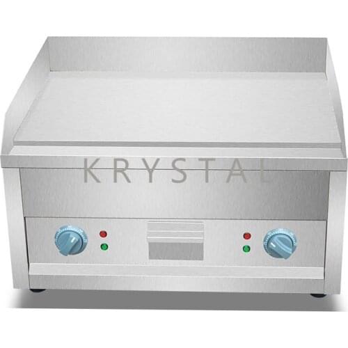 Stainless Steel Grilling Pan Electric Griddle Commercial Grill Machine Meat Flat Frying Machine FY-610