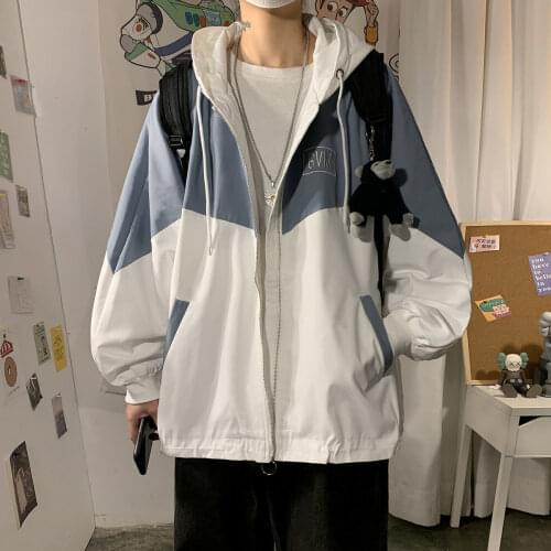 2020 Autumn Japanese Style Casual Jacket Mens Korean Streetwear Style Oversize Woman Hooded Fashion Clothing