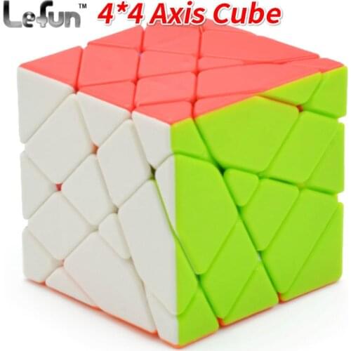 Lefun 4x4 Fisher Windmill Axis Mastermorphix Magic Cube Stickerless 4x4 Magic Cube 4x4x4 Cubo Magico Learning Educational Toys