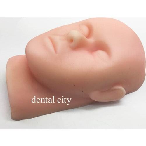 Silicone head model skin suture facial model minimally invasive cosmetic practice model