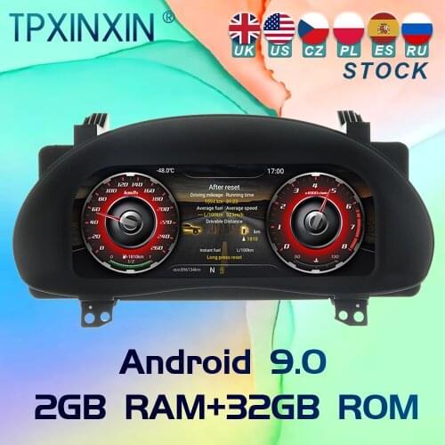 For Toyota Corolla 2014-2017 Android 9 Car Ditigal Cluster LCD Dashboard Instrument Panel Multifunctional Multimedia Player