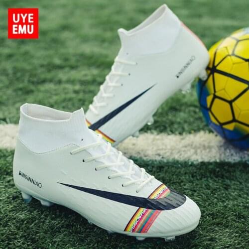 UYEEMU Football Shoes Mens 2021 Summer New Style TF Broken Nails AG Long Nails Assassin Grass Training Competition Size 35-45