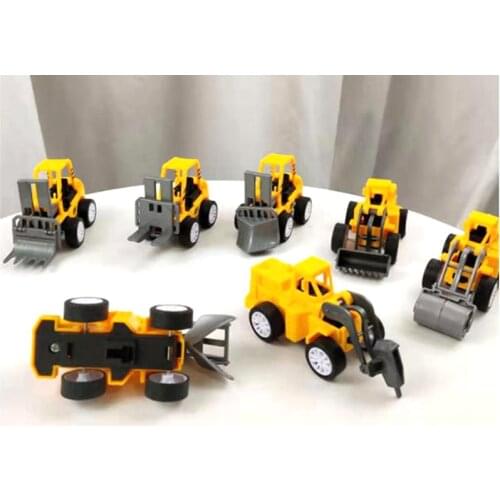1Pc Forklift Vehicle Sets Mini Engineering Vehicle Model Car Toys Car Toys Kids Educational Toys for Children
