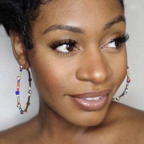 2021 Fashion New Irregular Metal Round Earrings womens Exaggerated Atmosphere Popular Temperament Jewelry Accessories