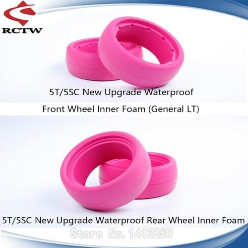 New Upgraded Water Proof Rear and Front Inner Foam Kit for 1/5 Hpi Rofun Rovan Kingmotor Baja 5t 5sc Losi 5ive-t Rc Car Parts
