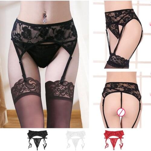 Sexy Women Wedding Garter Intimates Double Breasted Lace Garters High Quality Garter Belt For Stockings Ladies Underwear