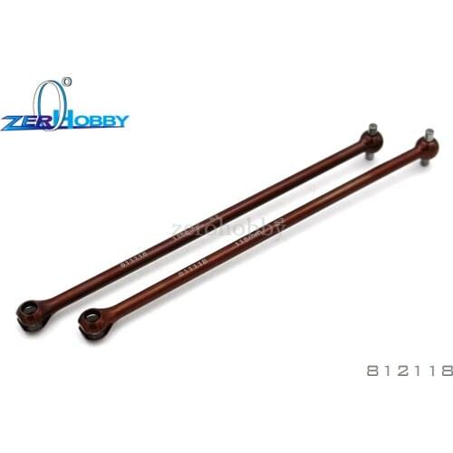 HSP 1/8 CVD 812118 DRIVE SHAFT-SPRING STEEL 118MM 2.90PIN-S5(Suitable for 85E9GT/85E9/85/85GT)