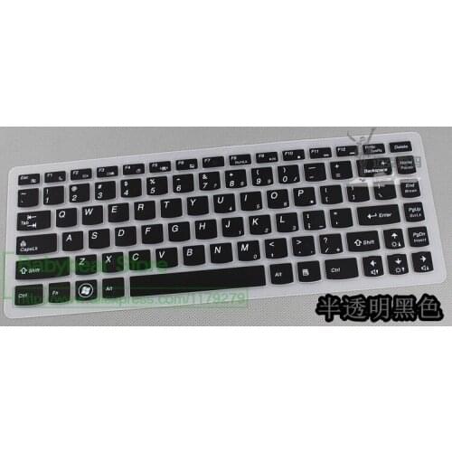 For Lenovo Y480 Y485 Y470 Y471 Y410 Y410P Y400 V480 V370 Z380 Z370 Z360 Silicone Keyboard Protective film Cover skin Protector