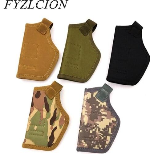 Tactical Nylon Concealed Gun Holster Waistband concealed carry bag leather case clip metal belt gun set