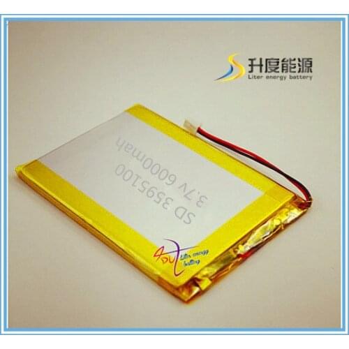 XHR-2P 2.54 6000mAh 3.7V lithium polymer battery backup power supply 3493100 mobile audio-visual 3595100