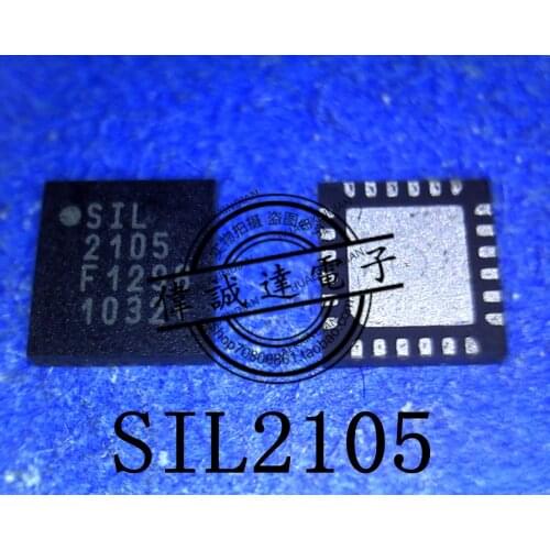 1Pieces New Original CP2105-F01-GM SIL2105 2105 QFN24 1 In Stock Real Picture