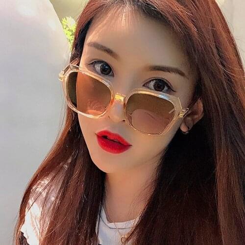 2021 New Fashion Retro Square Sun Glasses Cateye Sunglasses Men Women Brand Designer Vintage Male Female Goggles UV400 Oculos