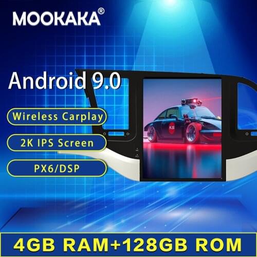 PX6 Tesla Style Android 9.0 Car Multimedia Player Head Unit For Hyundai Elantra Avante 2016-2019 Car GPS Navi Radio Audio Stereo