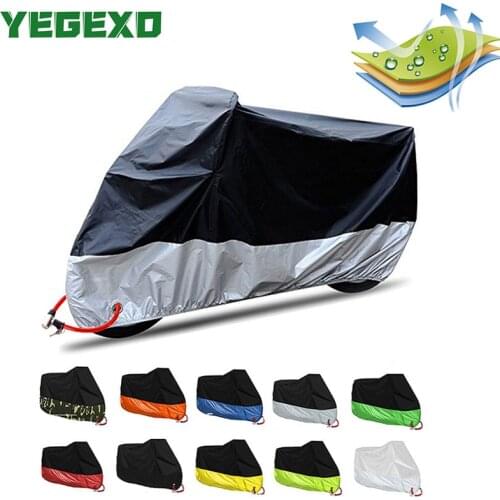 Motorcycle Cover Tent Waterproof Outdoor Funda Moto Housse For HONDA REBEL 250 RUCKUS CB400 SF CB 500X HORNET 900