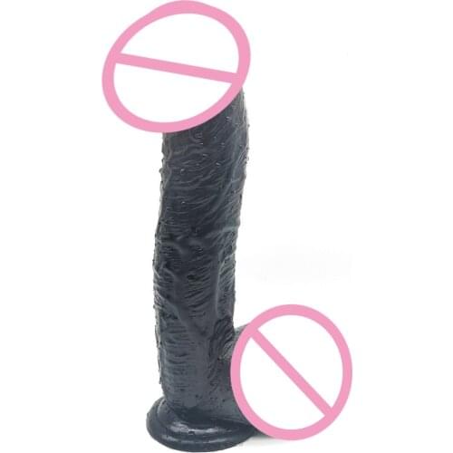 Black Giant Realistic Dildo with Strong Suction Cup Super Huge Dildos Big Glans Artificial Penis 6cm Thick Dick Adult Sex Toys